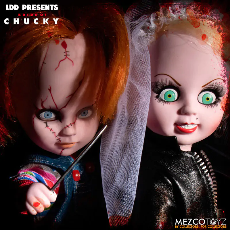 Living Dead Dolls Chucky and Tifanny paket 2 figuri 25 cm fotografija izdelka