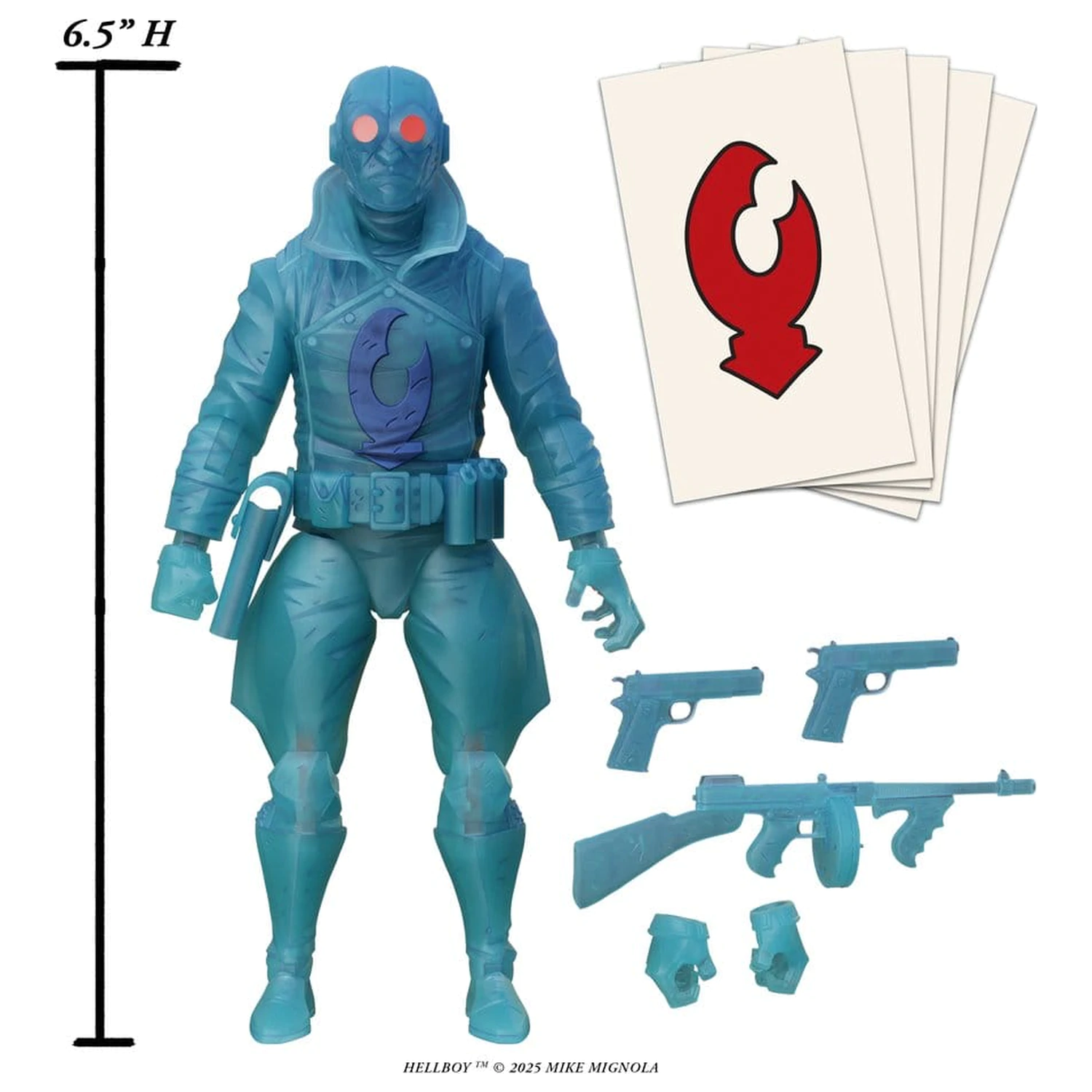 Lobster Johnson 1/12 akcijska figura The Ghost of Lobster Johnson (Limited Edition) 17 cm fotografija izdelka