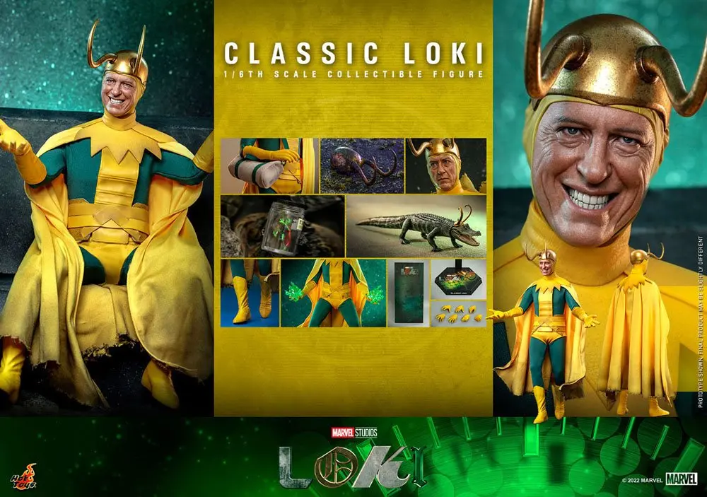 Akcijska figura Loki 1/6 Klasični Loki 31 cm fotografija izdelka