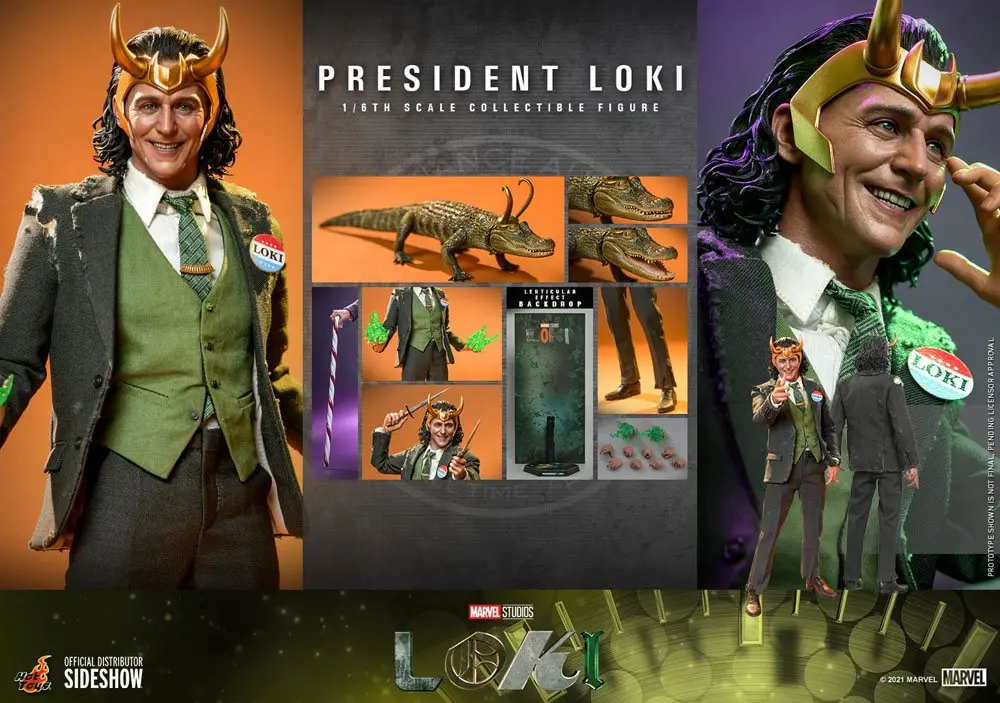 Akcijska figura Loki 1/6 President Loki 31 cm fotografija izdelka