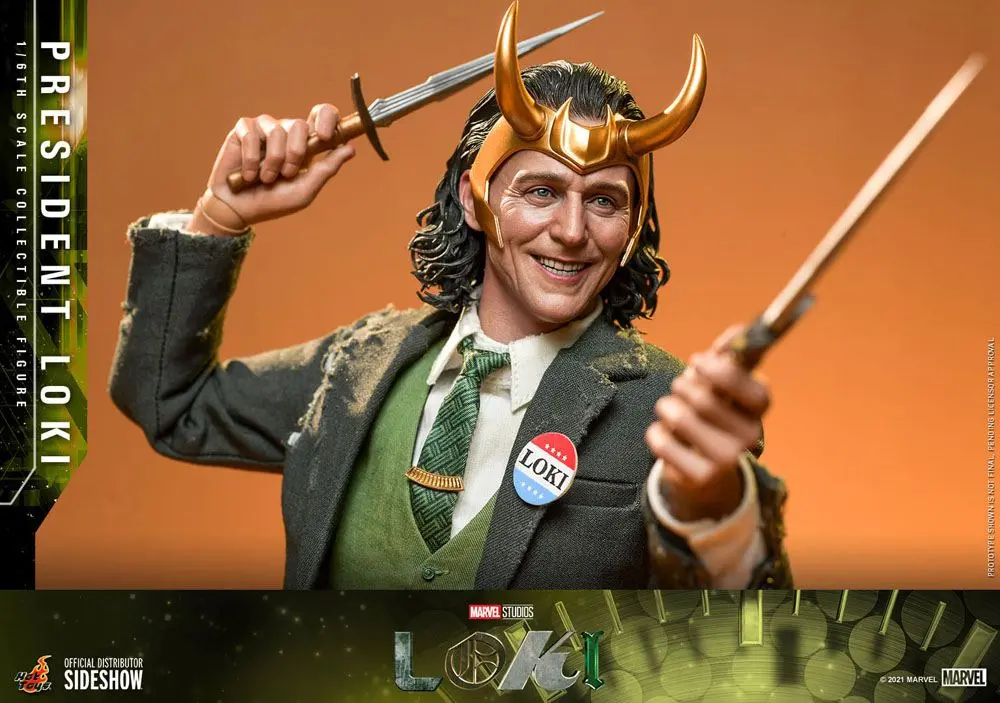 Akcijska figura Loki 1/6 President Loki 31 cm fotografija izdelka