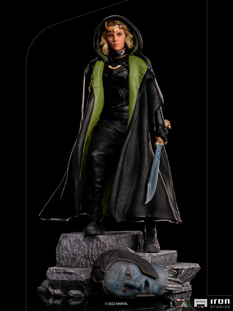 Loki Art Scale Kip 1/10 Sylvie Loki Variant 21 cm fotografija izdelka