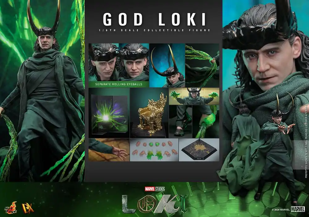Loki DX akcijska figura 1/6 Bog Loki 31 cm fotografija izdelka