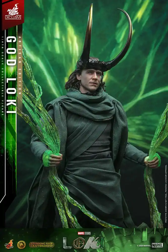 Loki DX Akcijska Figura 1/6 God Loki Artisan Edition Hot Toys Exclusive 31 cm fotografija izdelka
