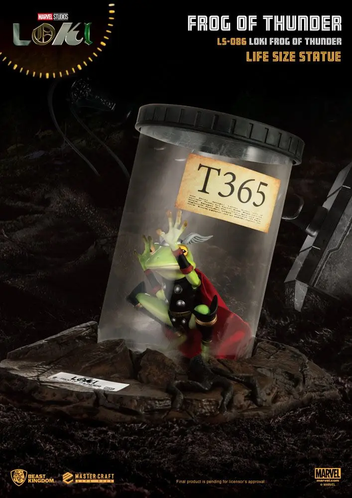 Loki Life-Size Kip Žaba of Thunder 26 cm fotografija izdelka