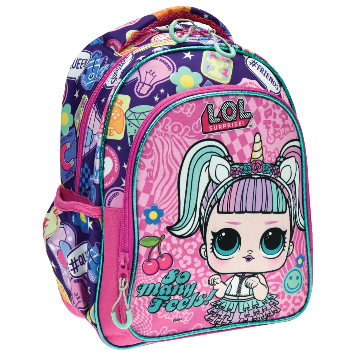 LOL Surprise Many Feels nahrbtnik, torba 31 cm fotografija izdelka