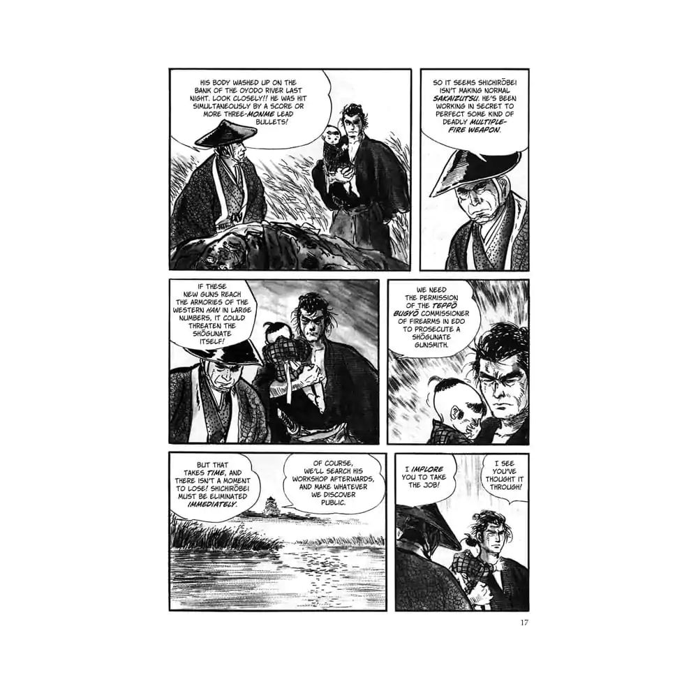 Lone Wolf and Cub Omnibus Manga Zvezek 3 Angleška fotografija izdelka
