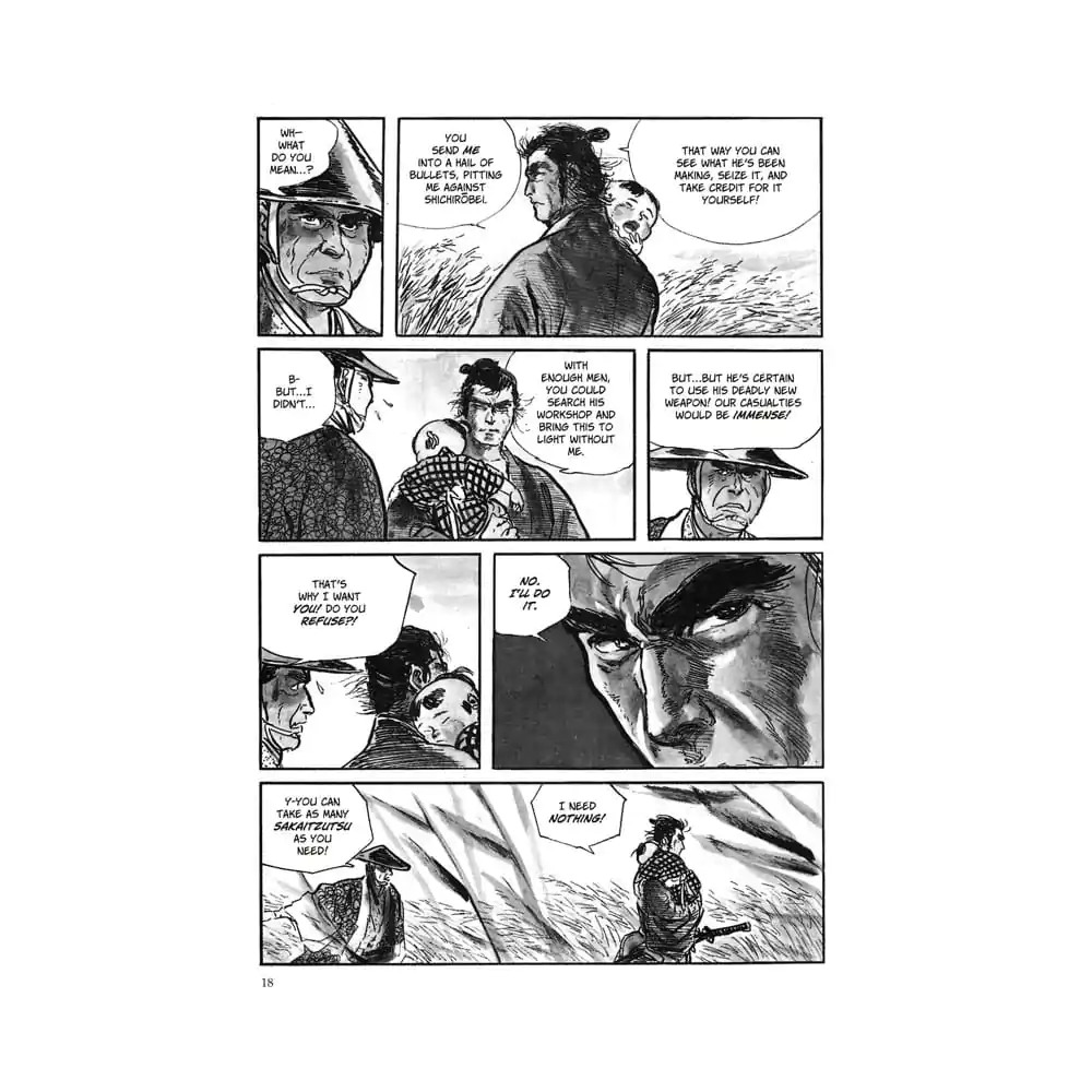Lone Wolf and Cub Omnibus Manga Zvezek 3 Angleška fotografija izdelka