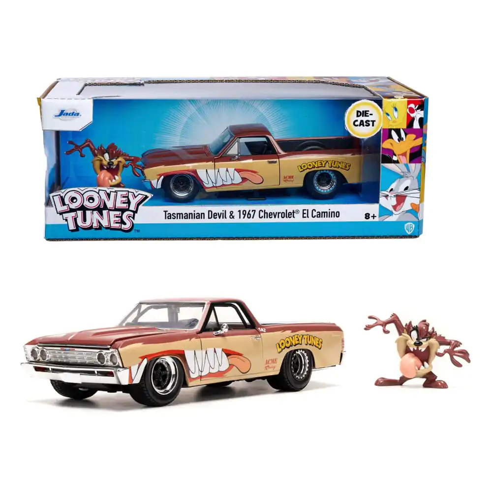 Looney Tunes Diecast Model 1/24 Chevy El Camino - modelček iz tlačno litega materiala fotografija izdelka