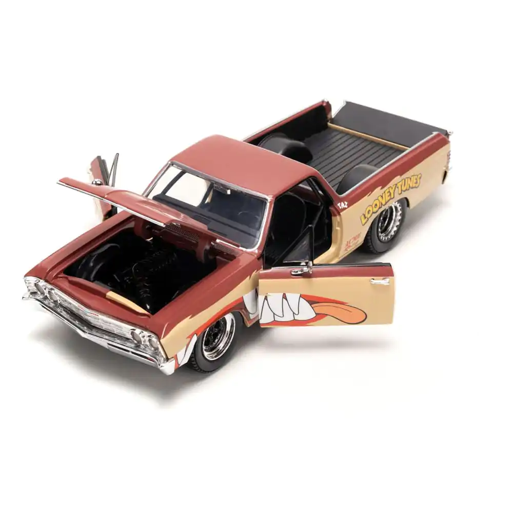 Looney Tunes Diecast Model 1/24 Chevy El Camino - modelček iz tlačno litega materiala fotografija izdelka