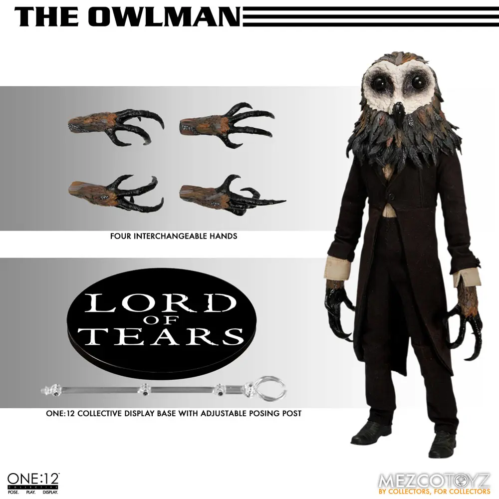 Lord of Tears Akcijska figura 1/12 The Owlman 17 cm fotografija izdelka