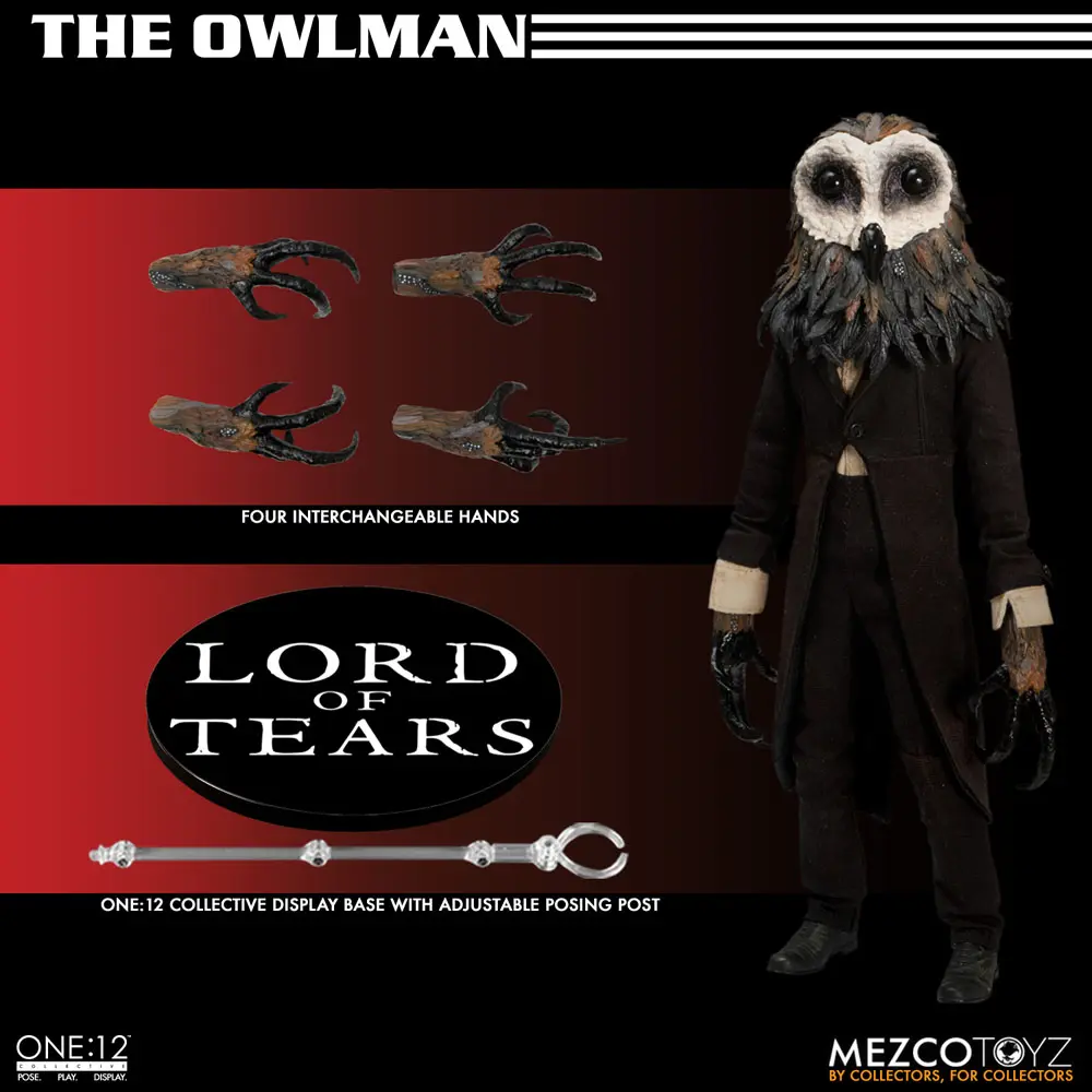 Lord of Tears Akcijska figura 1/12 The Owlman 17 cm fotografija izdelka