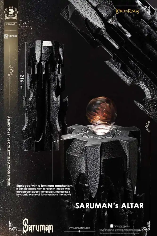 Lord of the Rings akcijska figura 1/6 Saruman 31 cm fotografija izdelka
