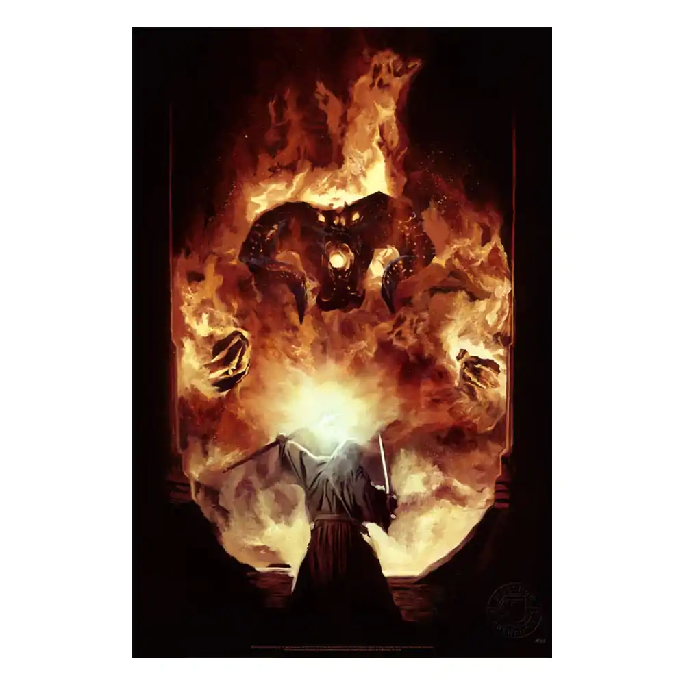 Lord of the Rings Art Print The Flame of Anor 46 x 61 cm - brez okvirja fotografija izdelka