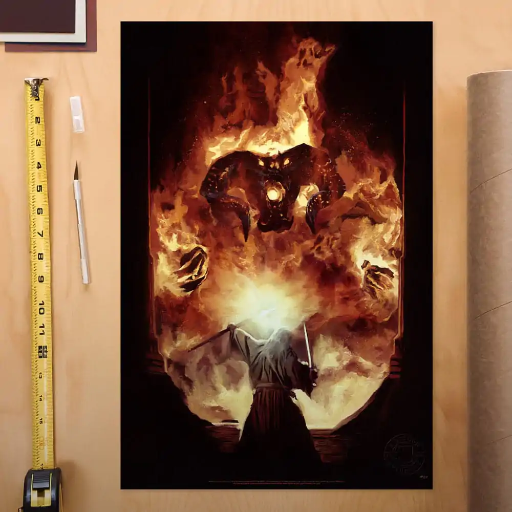 Lord of the Rings Art Print The Flame of Anor 46 x 61 cm - brez okvirja fotografija izdelka