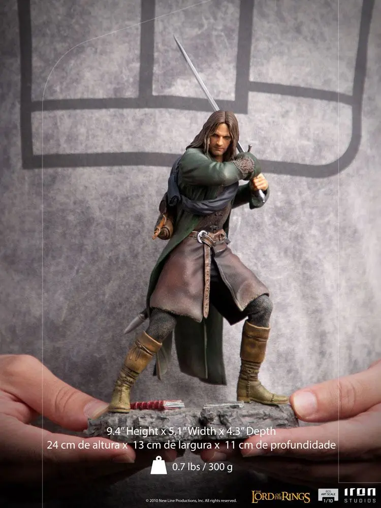Lord Of The Rings BDS Art Scale kip 1/10 Aragorn 24 cm fotografija izdelka