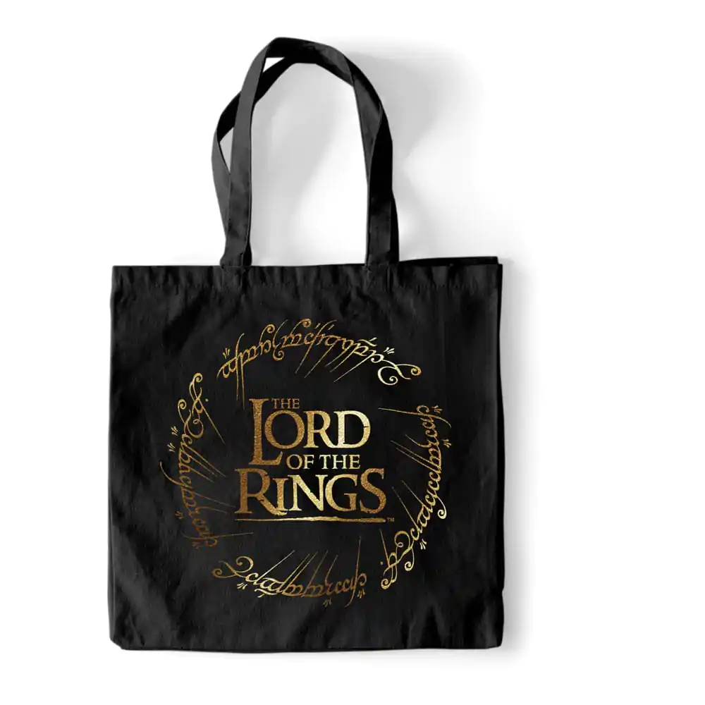 Lord of The Rings Tote Bag Zlata Folija fotografija izdelka