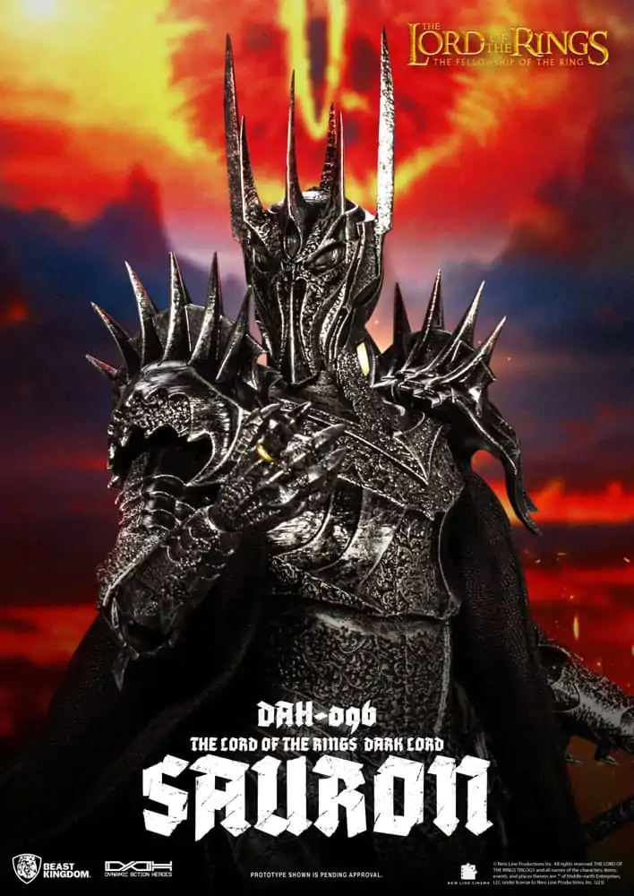 Lord of the Rings Dynamic 8ction Heroes akcijska figura 1/9 Sauron 29 cm fotografija izdelka