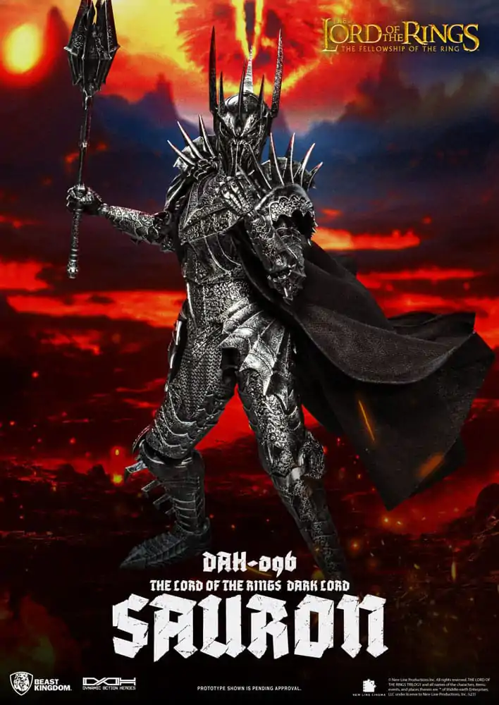 Lord of the Rings Dynamic 8ction Heroes akcijska figura 1/9 Sauron 29 cm fotografija izdelka