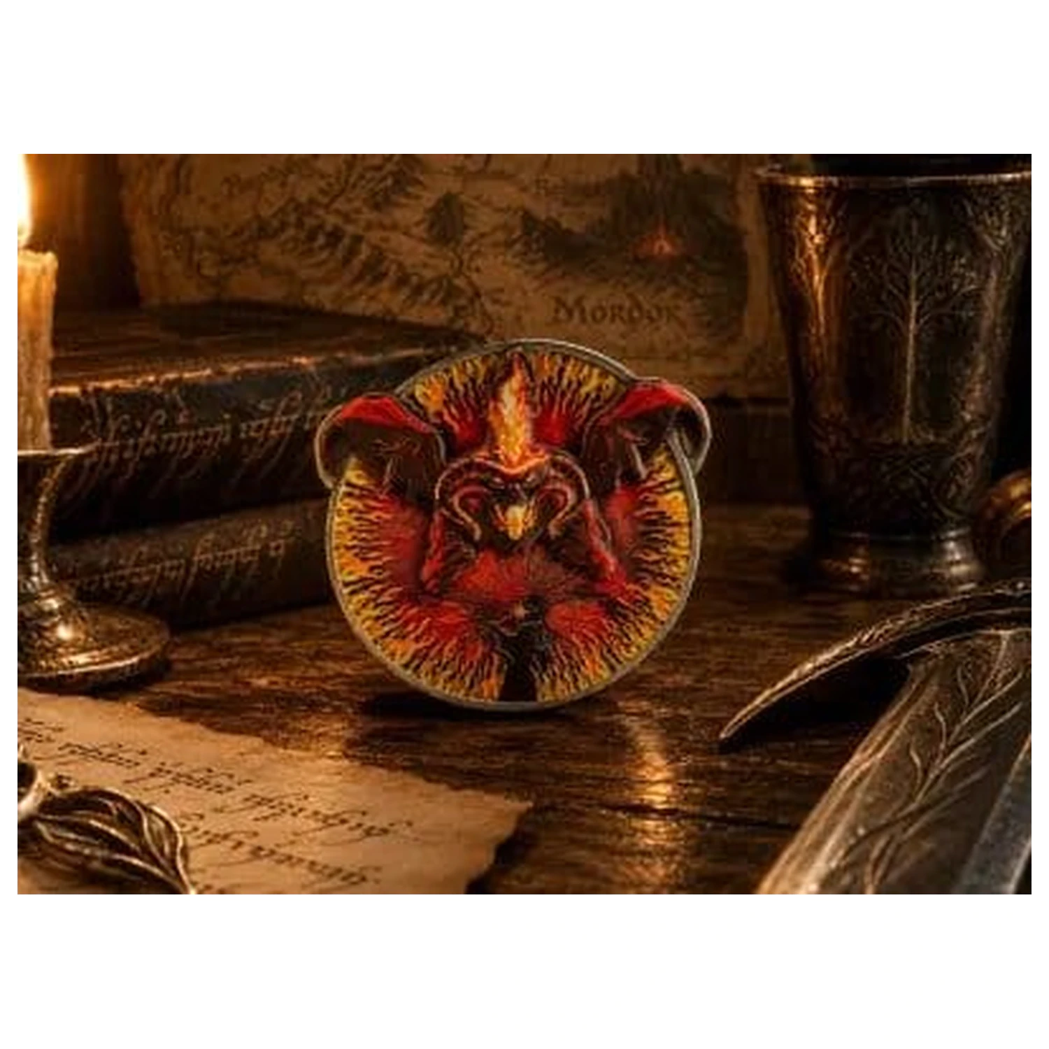 Lord of the Rings kovanec "You Shall Not Pass" Balrog Deluxe fotografija izdelka
