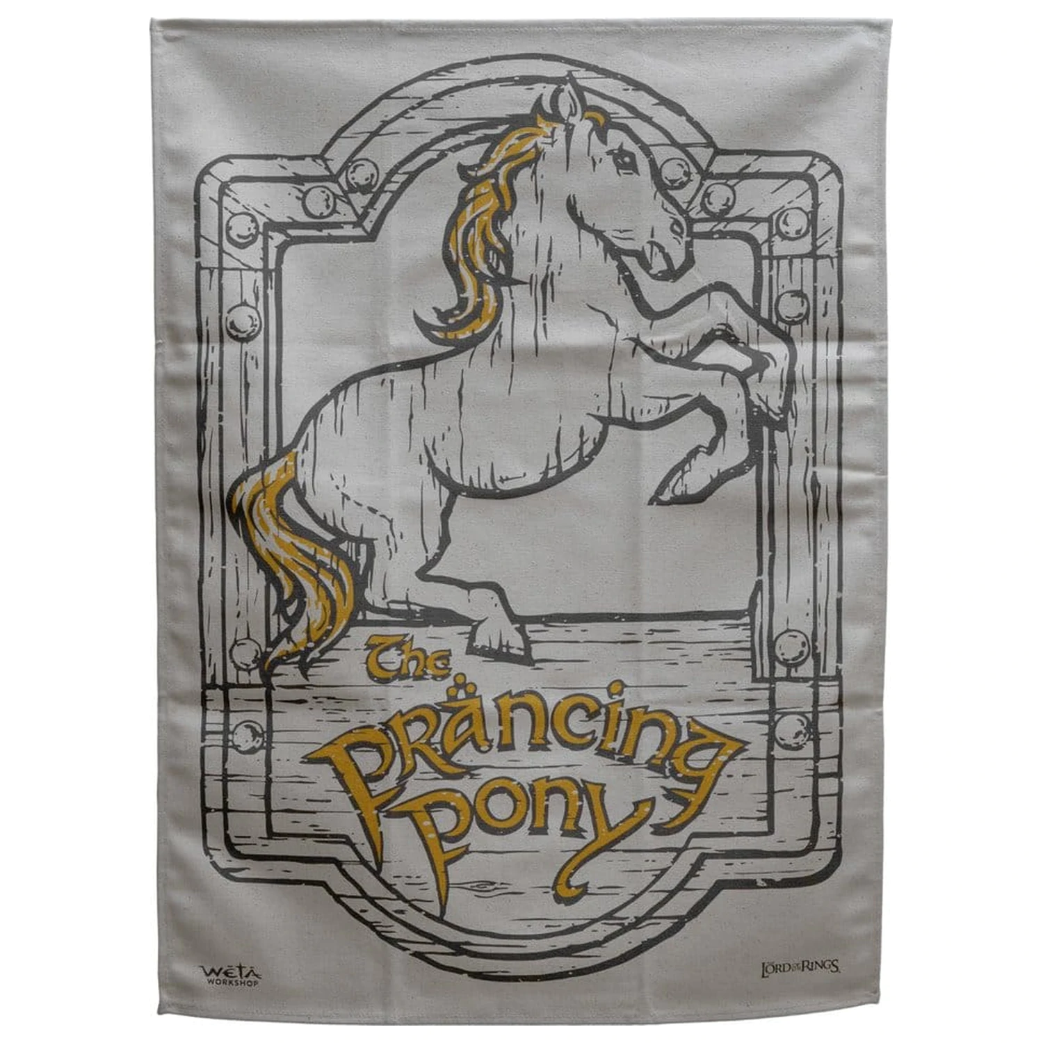 Lord of the Rings kuhinjska krpa 2-paket Green Dragon & Prancing Pony 69 cm fotografija izdelka