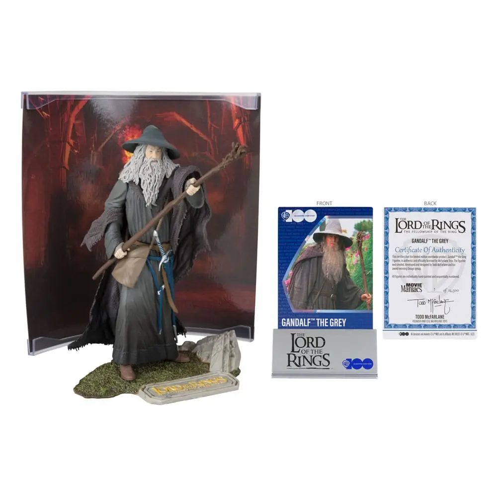 Lord of the Rings Movie Maniacs akcijska figura Gandalf 18 cm fotografija izdelka