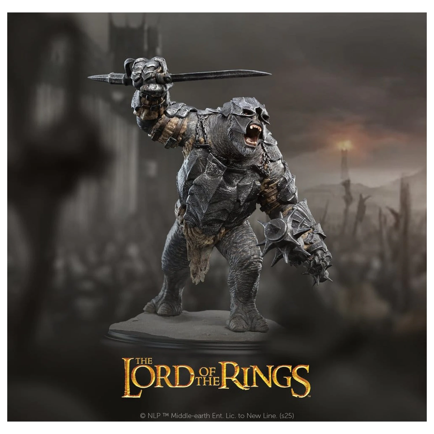 Lord of the Rings Kip Olog-hai iz Črnih vrat 14 cm fotografija izdelka
