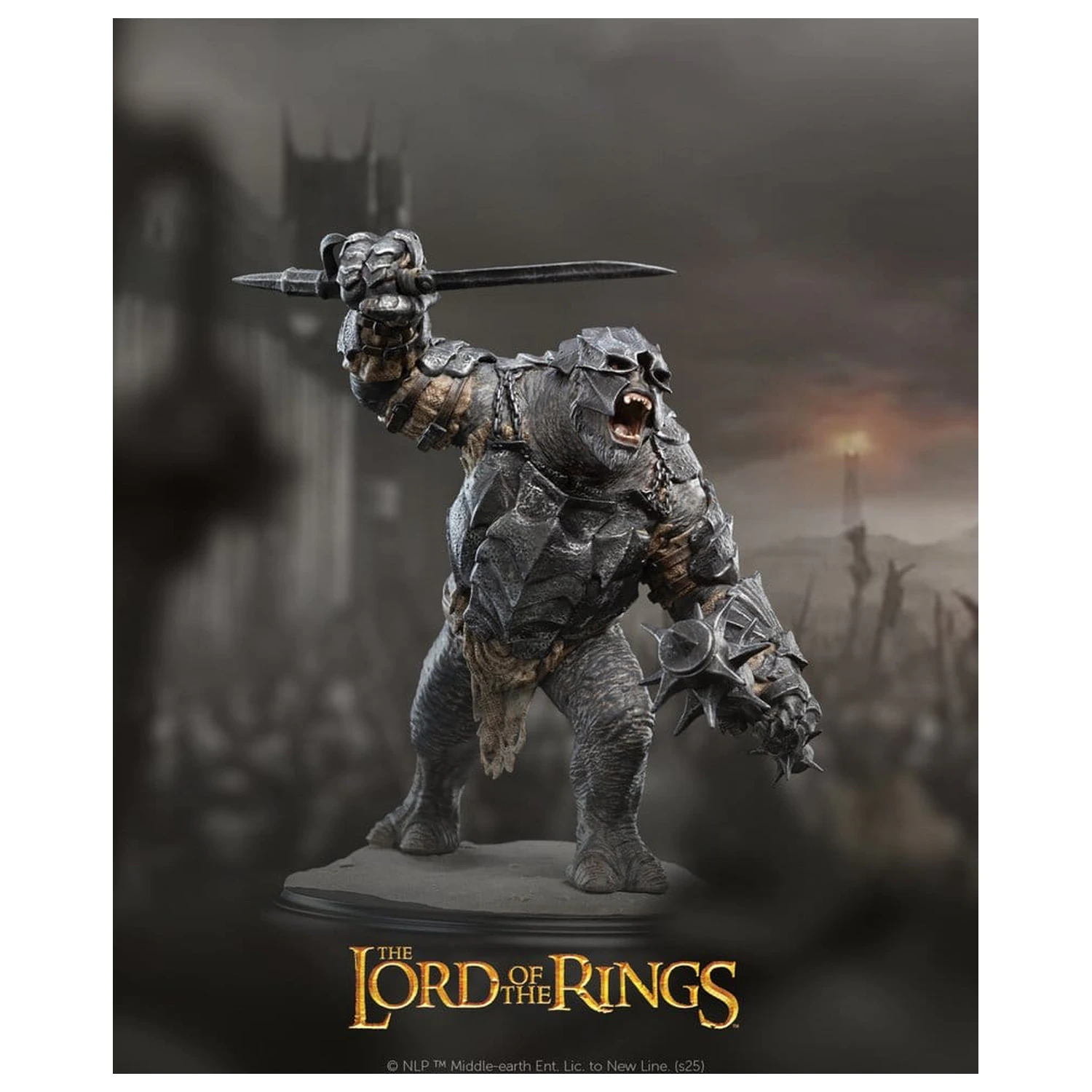 Lord of the Rings Kip Olog-hai iz Črnih vrat 14 cm fotografija izdelka