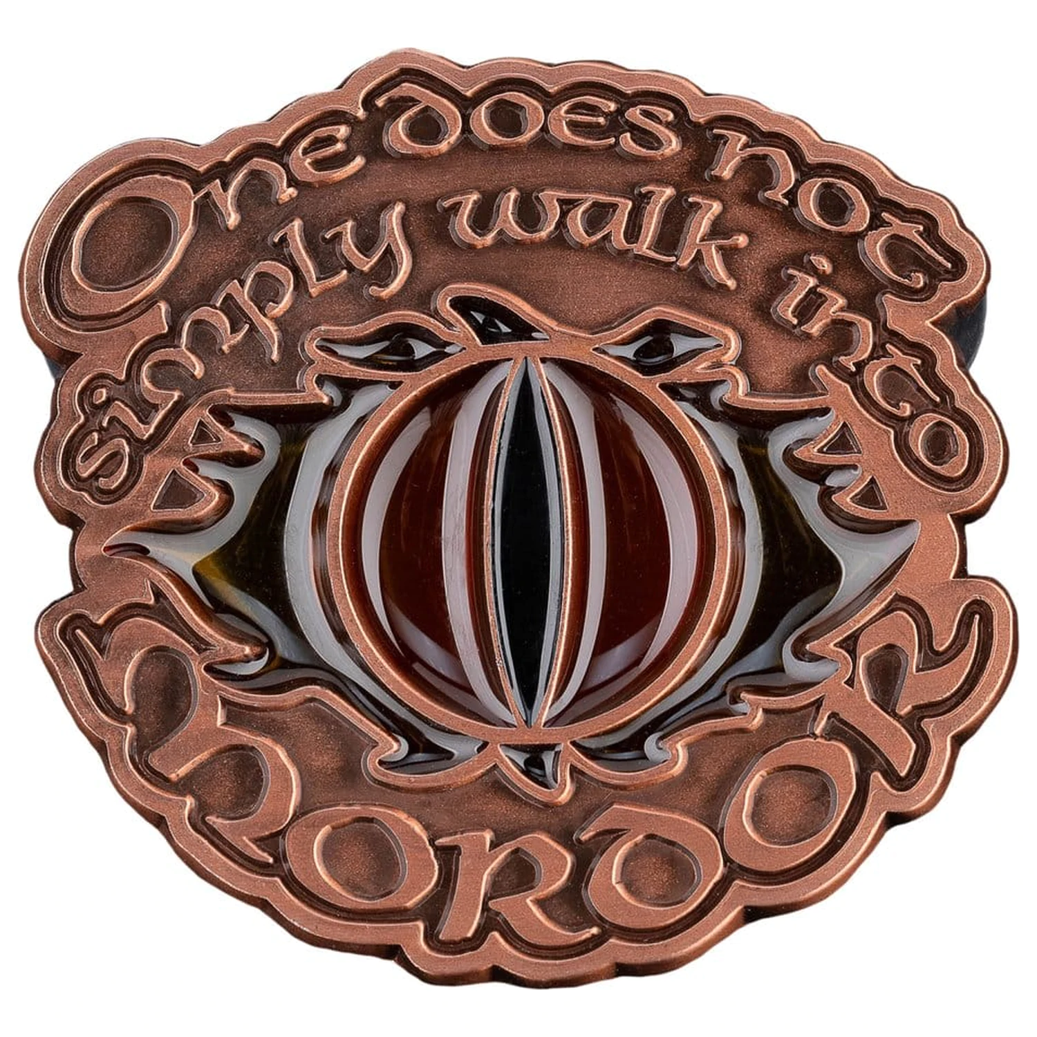 Lord of the Rings Zbirateljski Pin One Does Not Simply Walk Into Mordor 4 cm fotografija izdelka