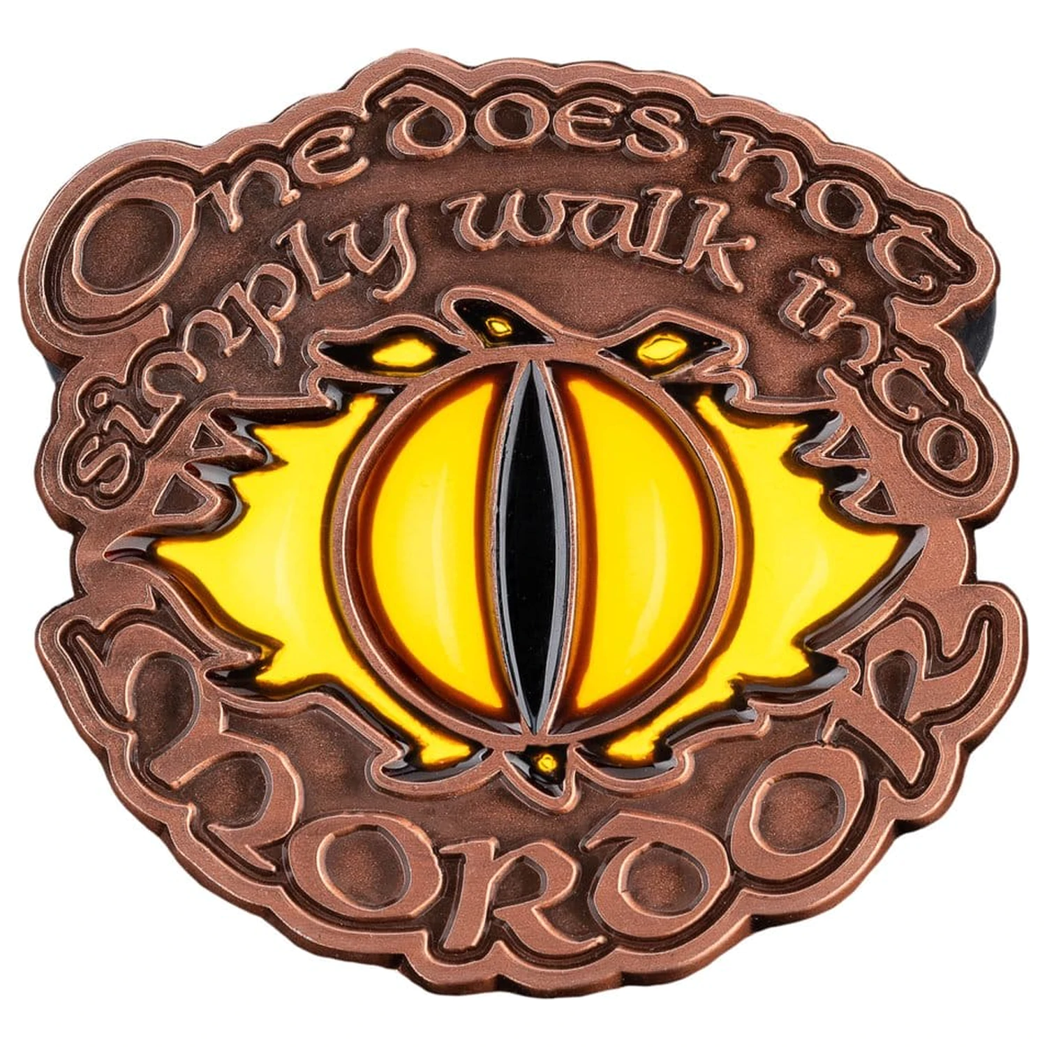 Lord of the Rings Zbirateljski Pin One Does Not Simply Walk Into Mordor 4 cm fotografija izdelka