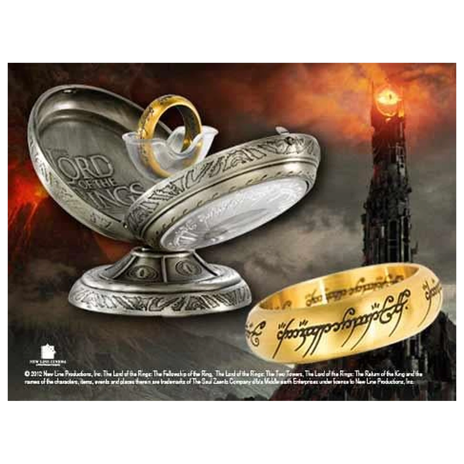 Lord of the Rings One Ring prstan 54,7 fotografija izdelka