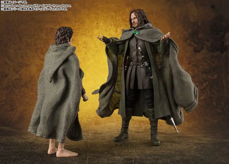 Lord of the Rings S.H. Figuarts akcijska figura Aragorn 16 cm fotografija izdelka