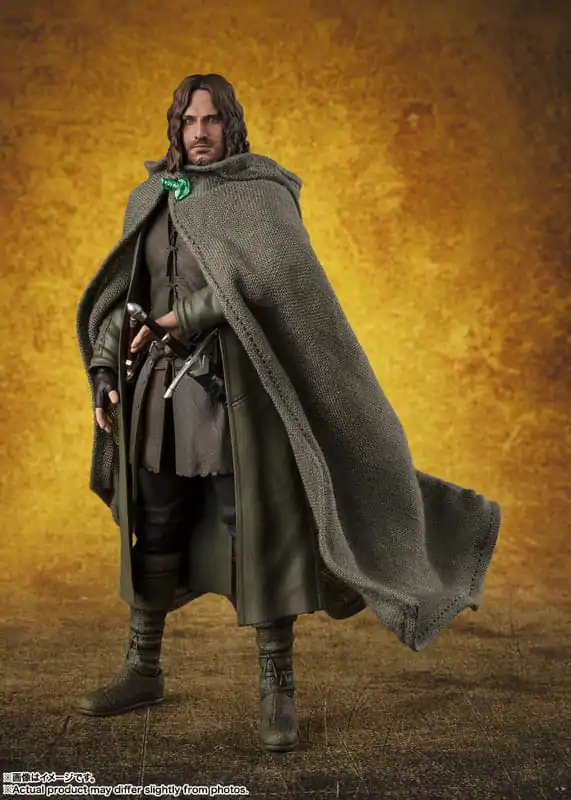 Lord of the Rings S.H. Figuarts akcijska figura Aragorn 16 cm fotografija izdelka