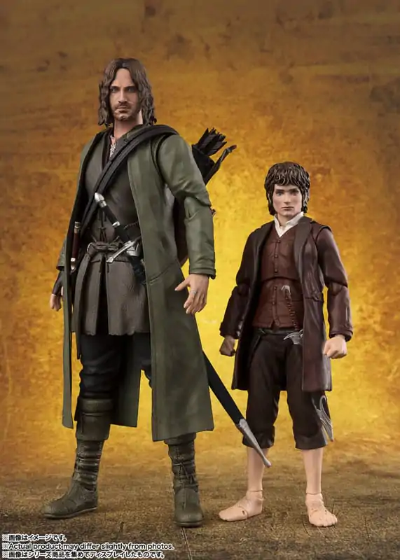 Lord of the Rings S.H. Figuarts akcijska figura Aragorn 16 cm fotografija izdelka