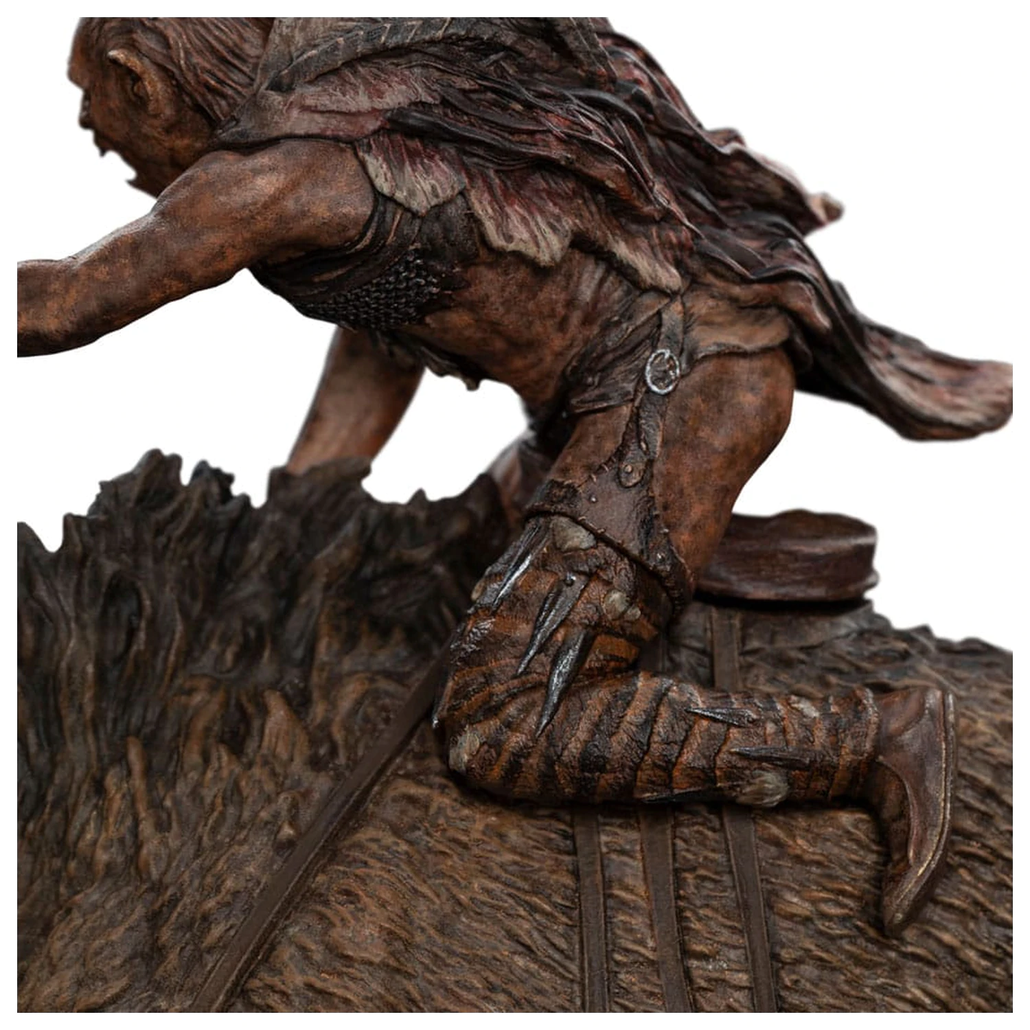 Lord of the Rings Mini Statua Sharkû na Wargu 18 cm fotografija izdelka