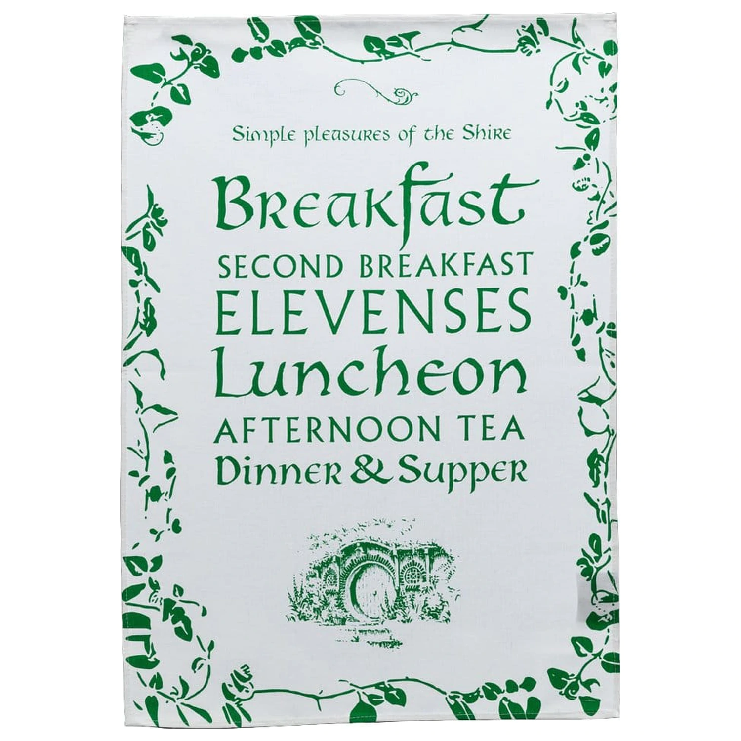 Lord of the Rings kuhinjska krpa Simple Pleasures of the Shire 72 cm fotografija izdelka