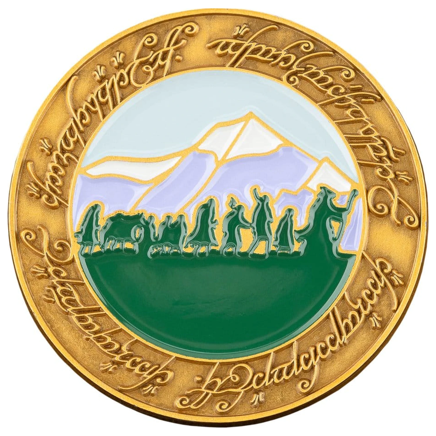 Lord of the Rings Zbirateljska priponka The Fellowship 4 cm fotografija izdelka