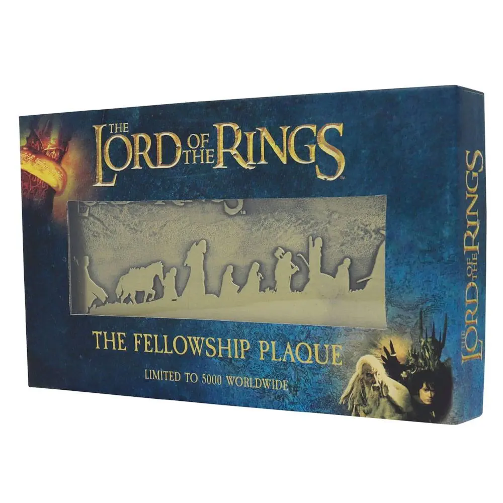 Lord of the Rings The Fellowship Plaque Limited Edition - plaketa, omejena izdaja fotografija izdelka