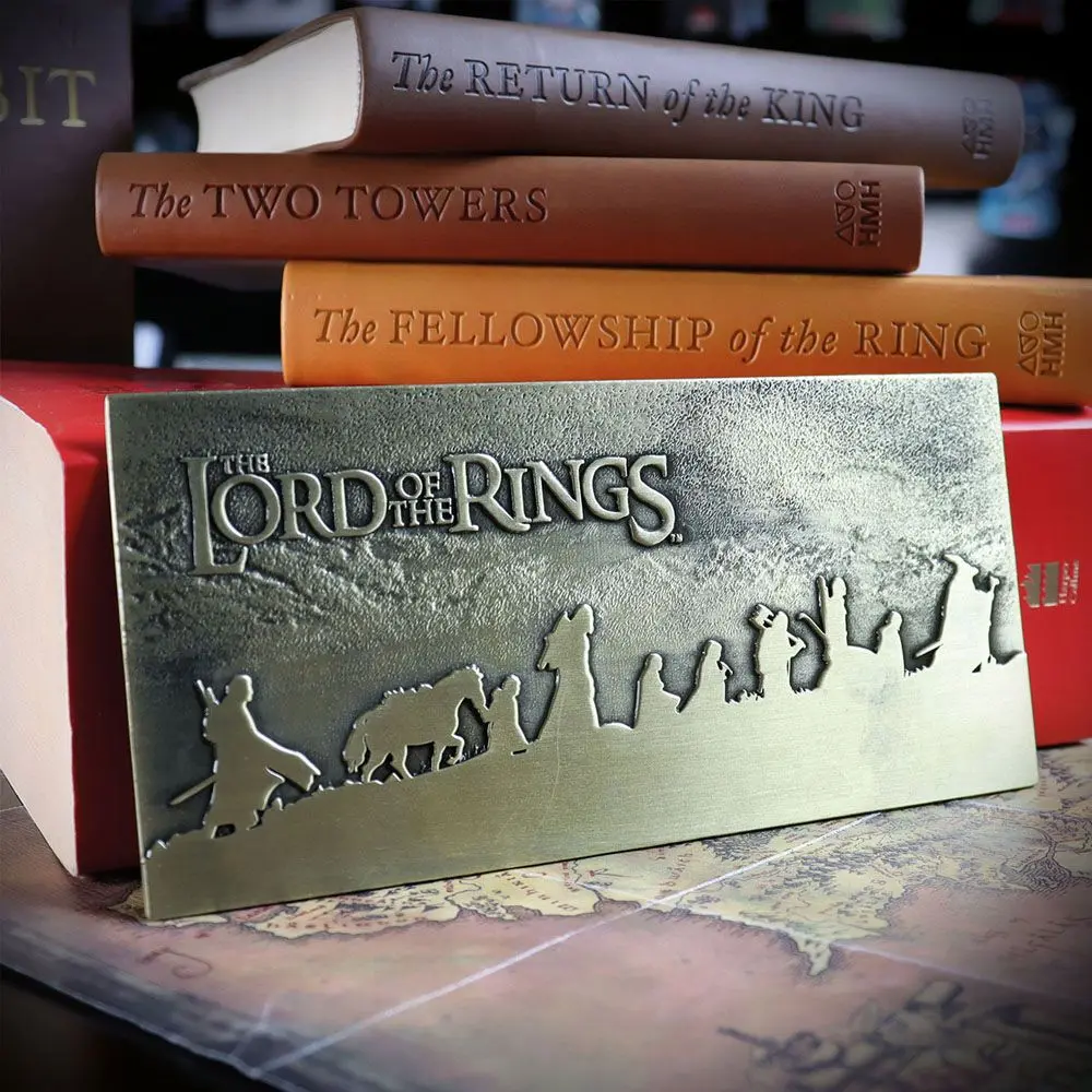 Lord of the Rings The Fellowship Plaque Limited Edition - plaketa, omejena izdaja fotografija izdelka