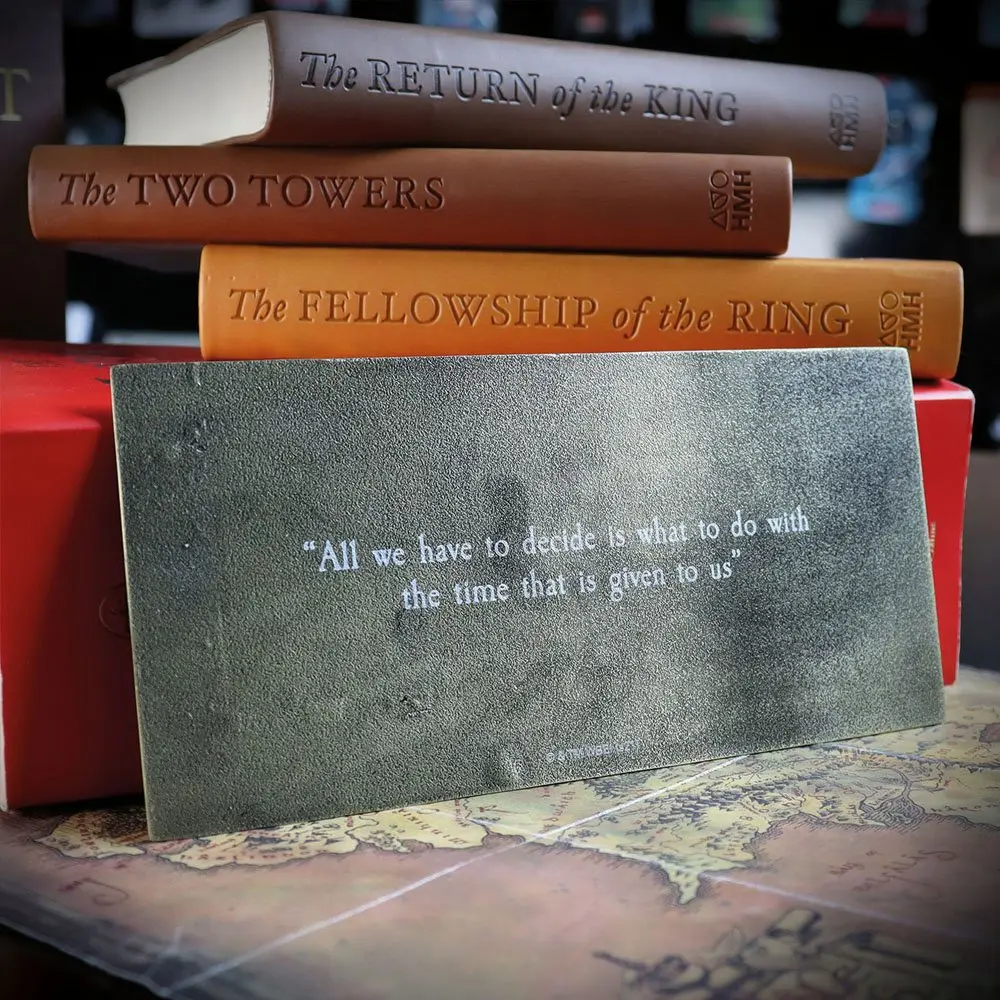 Lord of the Rings The Fellowship Plaque Limited Edition - plaketa, omejena izdaja fotografija izdelka