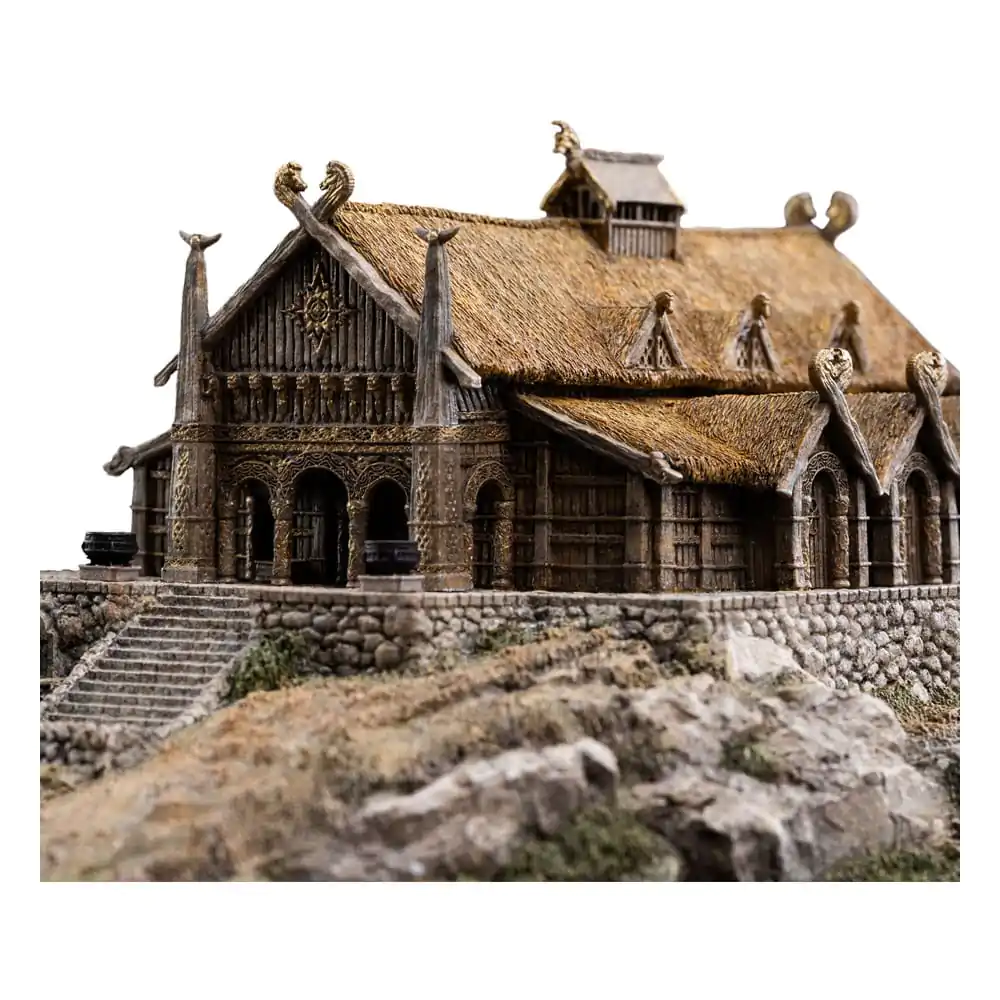 Kip Lord of the Rings The Golden Hall of Edoras 9 cm fotografija izdelka