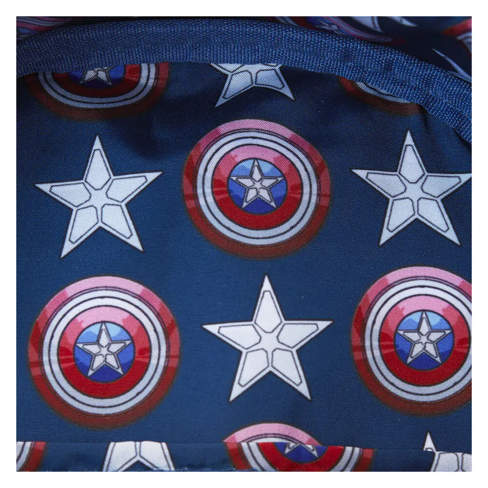 Loungefly Marvel Captain America Brave New World nahrbtnik 26 cm fotografija izdelka