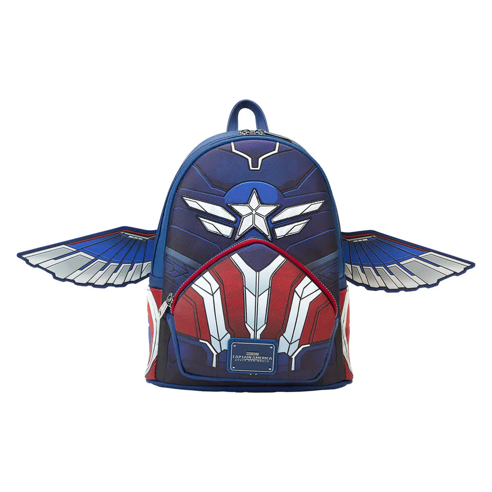 Loungefly Marvel Captain America Brave New World nahrbtnik 26 cm fotografija izdelka