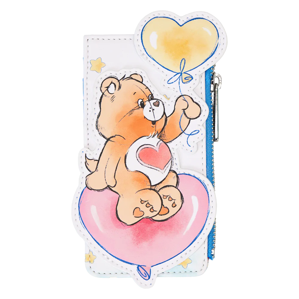 Loungefly Care Bears Heart Balloon držalo za kartice fotografija izdelka