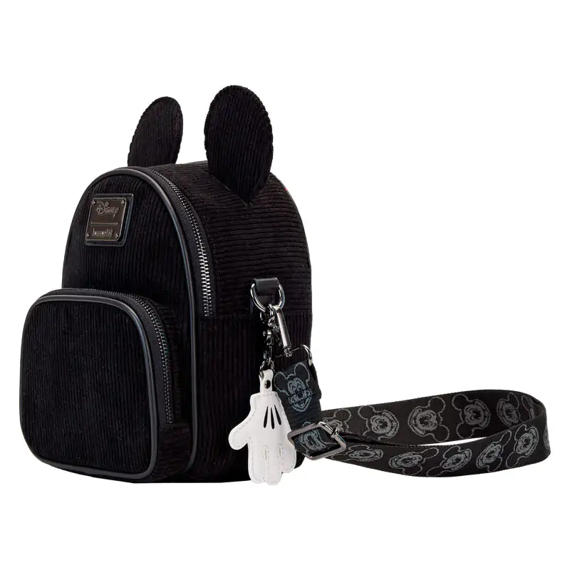 Loungefly Disney 100 Mickey Mouse Classic konvertibilni mini nahrbtnik & crossbody torba 20cm fotografija izdelka