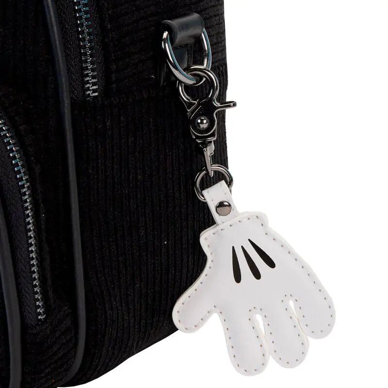 Loungefly Disney 100 Mickey Mouse Classic konvertibilni mini nahrbtnik & crossbody torba 20cm fotografija izdelka