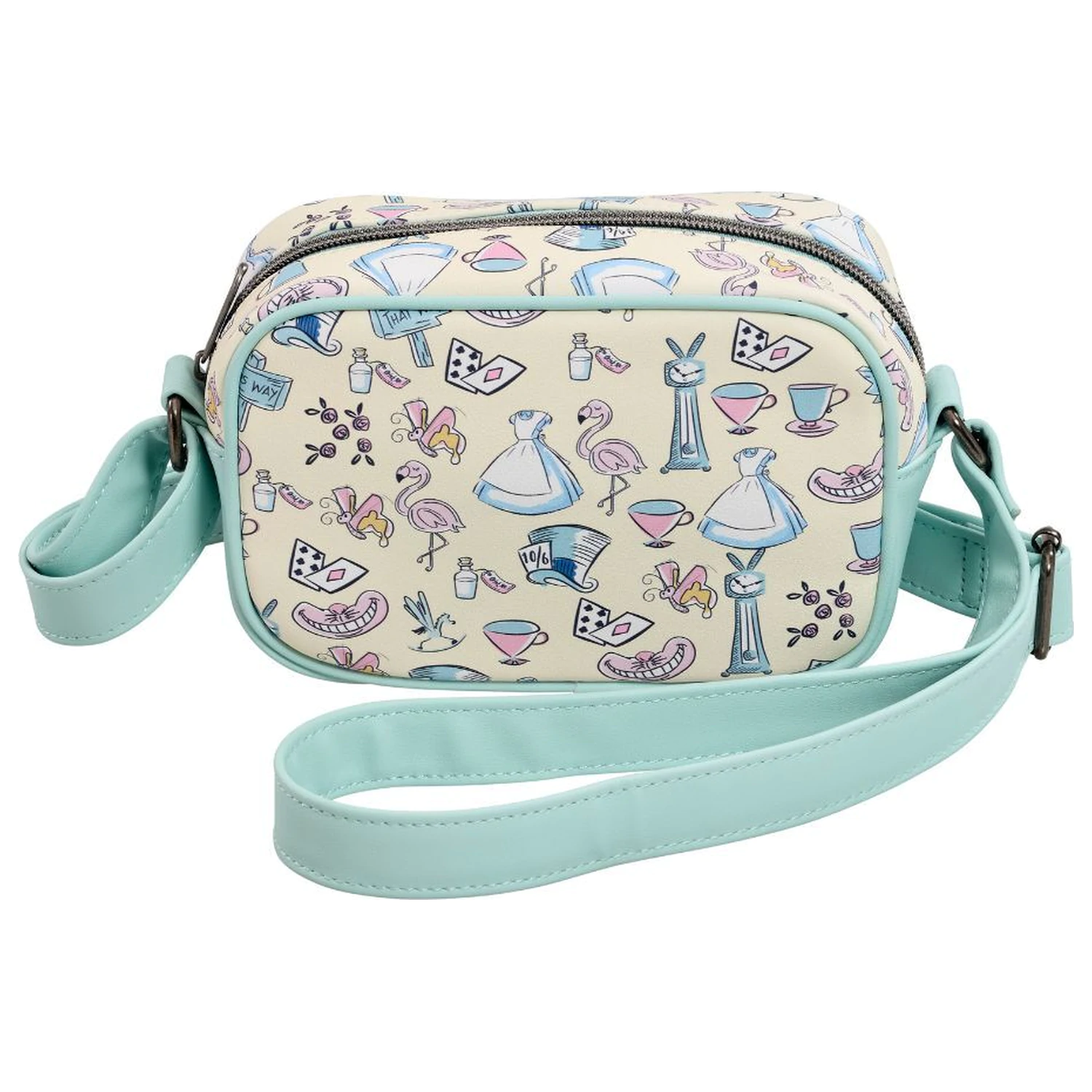 Loungefly Disney Alice In Wonderland Floral Scene torba za čez ramo fotografija izdelka