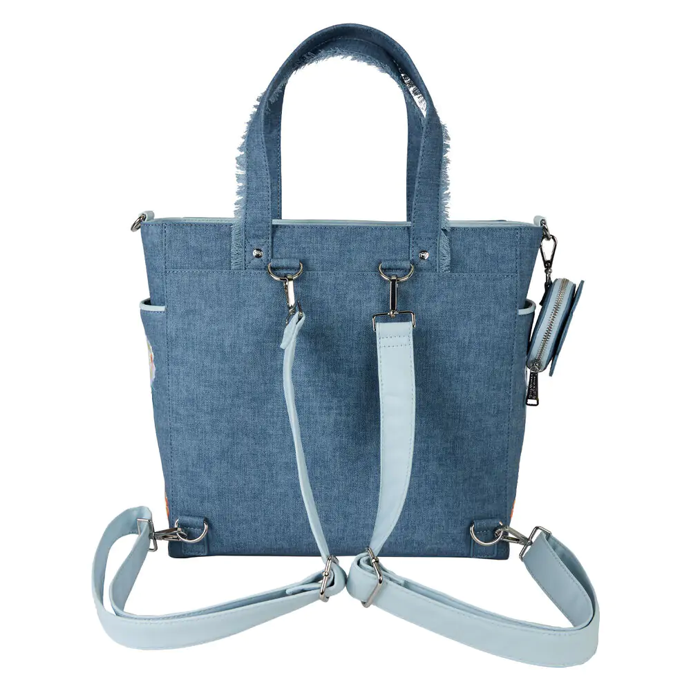 Loungefly Disney Denim nahrbtnik in torbica fotografija izdelka