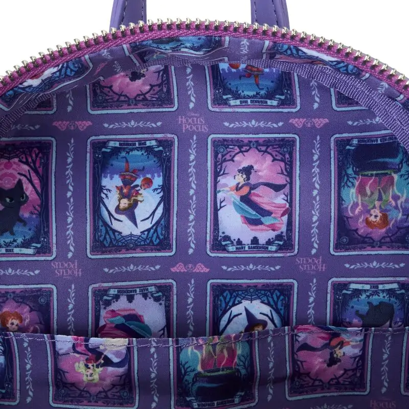 Loungefly Disney Hocus Pocus Tarot nahrbtnik fotografija izdelka