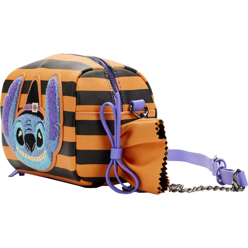 Disney by Loungefly Crossbody Lilo and Stitch Črtasta Halloween Embalaža za bonbone fotografija izdelka